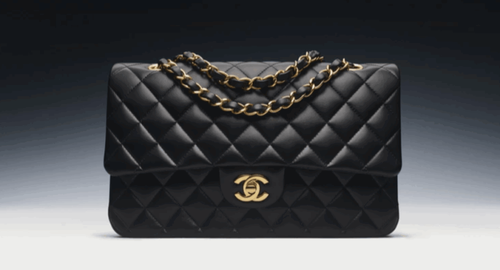 シャネルのクラシックハンドバッグ(黒)