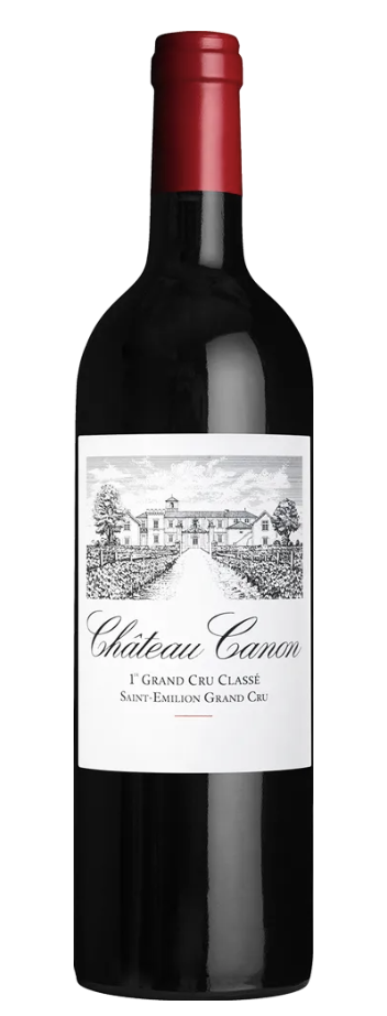 シャトー・カノンのワインボトル